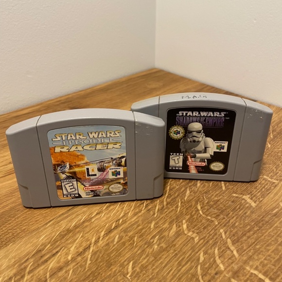 Star Wars Shadow of the Empire AND Racer Episode 1 Nintendo 64 Games Only-TESTED - Picture 3 of 9